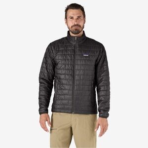 Patagonia nano puffer jacket men size medium and large black